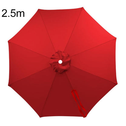Universal Patio Umbrella Replacement Canopy UV30+ Protective Waterproof Polyester Fabric, 2m 8 Ribs, 2.5m 8 Ribs, 3.5m 8 Ribs, 4m 8 Ribs