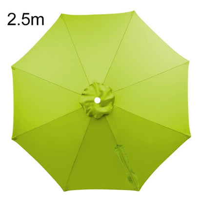 Universal Patio Umbrella Replacement Canopy UV30+ Protective Waterproof Polyester Fabric, 2m 8 Ribs, 2.5m 8 Ribs, 3.5m 8 Ribs, 4m 8 Ribs