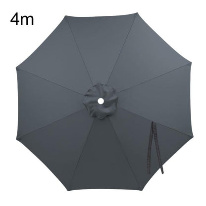 Universal Patio Umbrella Replacement Canopy UV30+ Protective Waterproof Polyester Fabric, 2m 8 Ribs, 2.5m 8 Ribs, 3.5m 8 Ribs, 4m 8 Ribs
