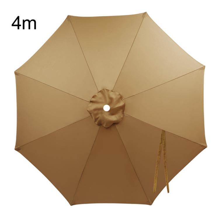 Universal Patio Umbrella Replacement Canopy UV30+ Protective Waterproof Polyester Fabric, 2m 8 Ribs, 2.5m 8 Ribs, 3.5m 8 Ribs, 4m 8 Ribs