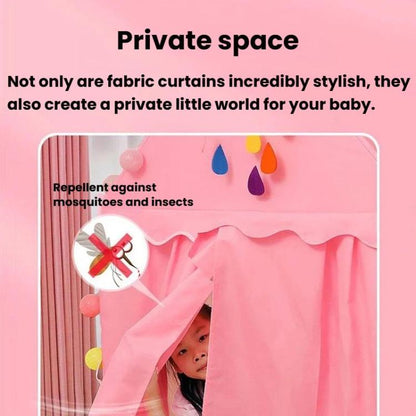 Breathable Spacious Kids Tent Indoor Playhouse Castle Play House