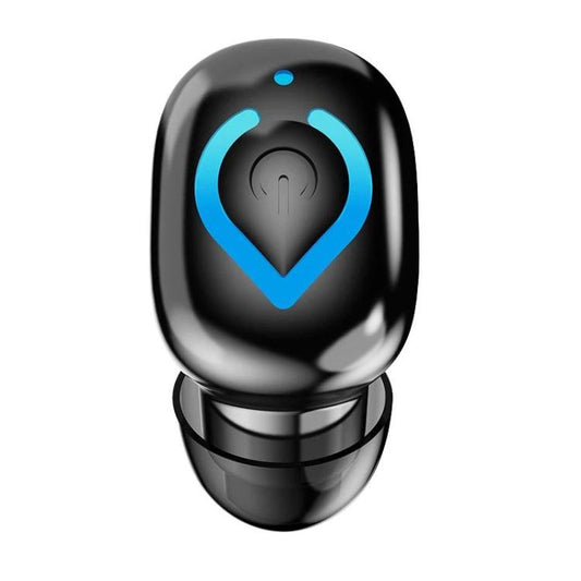 Mini écouteur Bluetooth intra-auriculaire à bouton V08, étanche IPX3, oreillette unique