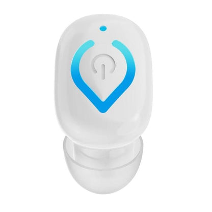 V08 Mini Button In-Ear Bluetooth Earphone IPX3 Waterproof Single Earbud