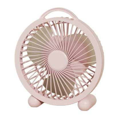 Tragbarer Tischventilator mit starkem Wind für Schlafzimmer und Büro, 4 Zoll Stecker Weiß, 4 Zoll Stecker Grün, 4 Zoll Stecker Pink, 6 Zoll Akku Weiß, 6 Zoll Akku Grün, 6 Zoll Akku Pink
