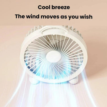 Tragbarer Tischventilator mit starkem Wind für Schlafzimmer und Büro, 4 Zoll Stecker Weiß, 4 Zoll Stecker Grün, 4 Zoll Stecker Pink, 6 Zoll Akku Weiß, 6 Zoll Akku Grün, 6 Zoll Akku Pink