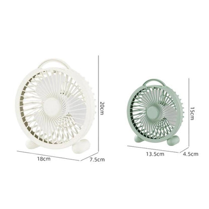 Tragbarer Tischventilator mit starkem Wind für Schlafzimmer und Büro, 4 Zoll Stecker Weiß, 4 Zoll Stecker Grün, 4 Zoll Stecker Pink, 6 Zoll Akku Weiß, 6 Zoll Akku Grün, 6 Zoll Akku Pink