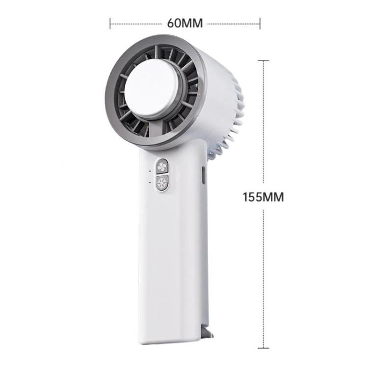Ventilateur portable à main de refroidissement par glace, ventilateur de bureau à semi-conducteurs à turbine à grande vitesse