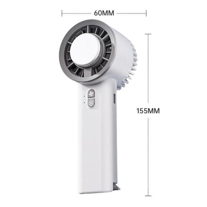Ventilateur portable à main de refroidissement par glace, ventilateur de bureau à semi-conducteurs à turbine à grande vitesse