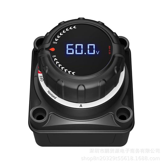 Digital Display Battery Power-off Switch for Yacht and RV Solar Energy Equipment