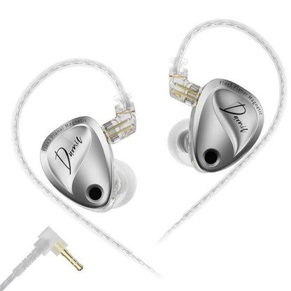 KZ Duonic Dual Power Triple Magnet Planar Magnetic 1.2m Wired HiFi Earphone, Original Sound 3.5mm, Original Sound 3.5mm With Mic, Original Sound Type-C Sound Card, Enhanced Tuning 3.5mm, Enhanced Tuning 3.5mm With Mic, Enhanced Tuning Type-C Sound Card