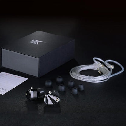 KZ Decet 3.5mm Array-style 10-Driver Dynamic 1.2m Wired Earphone, Original Sound Standard, Original Sound With Mic, Tuned Standard, Tuned With Mic