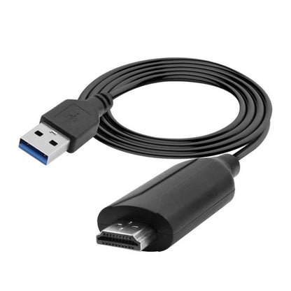 HDMI To USB Adapter 1080P HD Display Cable For Audio & Video Conversion