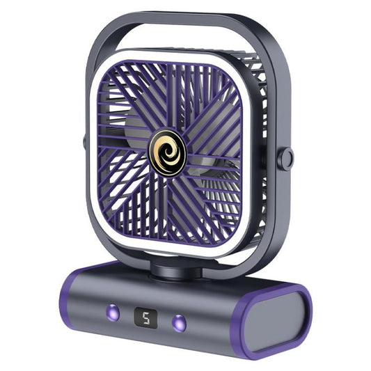 Mini ventilateur de bureau silencieux USB mural, gris (sur secteur), gris (batterie rechargeable 1200 mAh), gris (batterie oscillante rechargeable 2400 mAh), blanc (sur secteur), blanc (batterie rechargeable 1200 mAh), blanc (batterie oscillante rechargeable 2400 mAh)