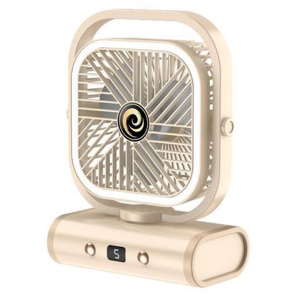 Mini ventilateur de bureau silencieux USB à fixation murale, Gris à brancher, Gris rechargeable 1200 mAh, Gris rechargeable oscillant 2400 mAh, Blanc à brancher, Blanc rechargeable 1200 mAh, Blanc rechargeable oscillant 2400 mAh