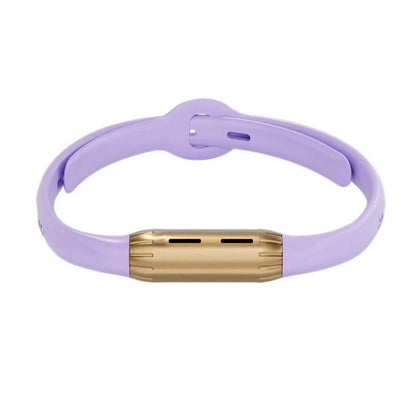 Bracelet anti-moustiques portable d'extérieur à huiles essentielles, or rose et vert, or rose et violet, or rose et beige, or rose et noir, gris acier et vert, gris acier et violet, gris acier et beige