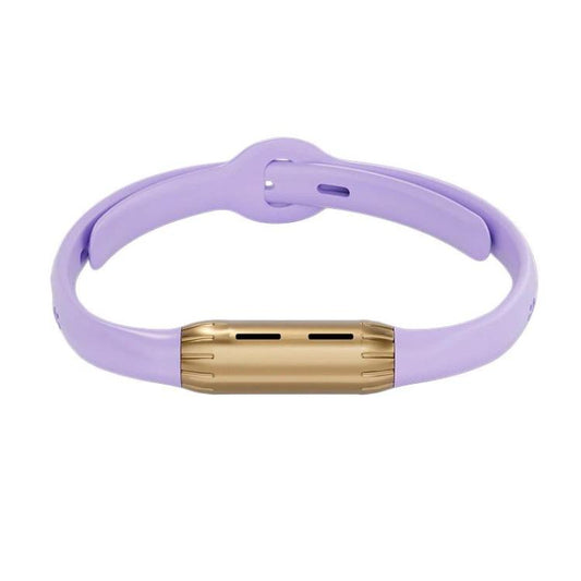 Bracelet anti-moustiques portable d'extérieur à huiles essentielles, or rose et vert, or rose et violet, or rose et beige, or rose et noir, gris acier et vert, gris acier et violet, gris acier et beige