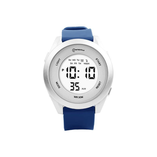 Montre de sport numérique pour enfants MINGRUI, étanche à 30 m, avec rétroéclairage LED, alarme, chronomètre et affichage 12/24 h.