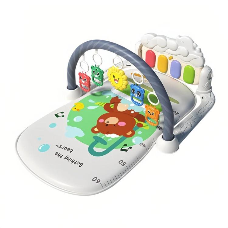 Toddler Toy Foot Piano Musical Gym Crawling Mat, Dolphin Pedal Surface Penguin, Dolphin Pedal Surface Bear, Dolphin Pedal Surface Dinosaur
