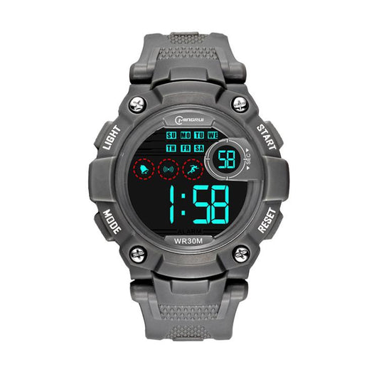 Montre de sport numérique pour enfants MINGRUI, étanche, lumineuse, avec alarme, chronomètre et calendrier. Idéale pour les activités de plein air.