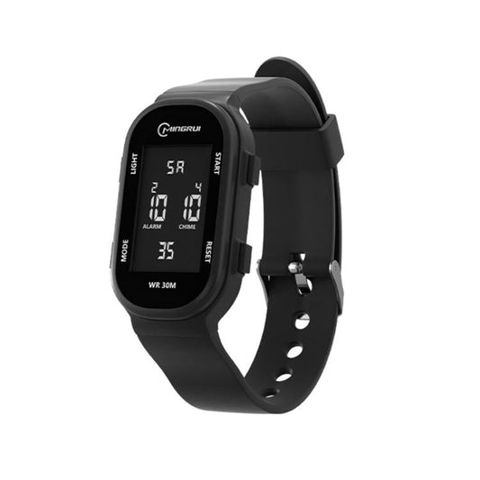 Montre de sport numérique pour enfants MINGRUI, étanche à 30 m, bracelet fin et élégant pour garçons et filles, avec rétroéclairage LED, alarme et calendrier.