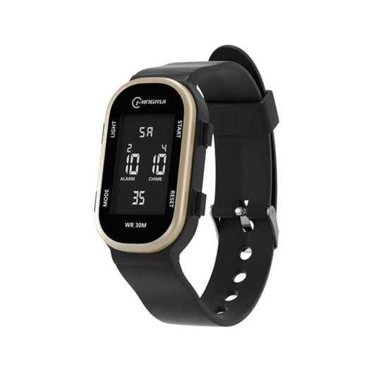 Montre de sport numérique pour enfants MINGRUI, étanche à 30 m, bracelet fin et élégant pour garçons et filles, avec rétroéclairage LED, alarme et calendrier.