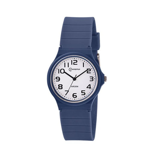 Montre analogique MINGRUI pour garçons et filles, étanche, avec mouvement à quartz silencieux, idéale pour les étudiants.