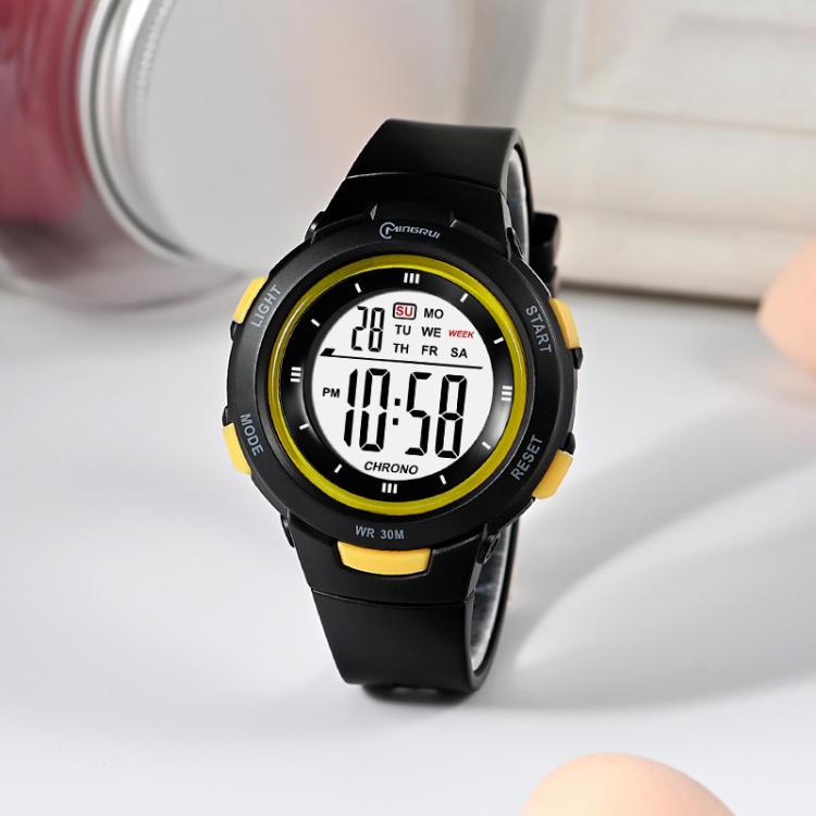 MINGRUI Montre digitale de sport pour enfants garçons et filles, étanche 30M, montres électroniques d'extérieur avec rétroéclairage LED, alarme, chronomètre, date du calendrier
