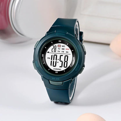 MINGRUI Montre digitale de sport pour enfants garçons et filles, étanche 30M, montres électroniques d'extérieur avec rétroéclairage LED, alarme, chronomètre, date du calendrier