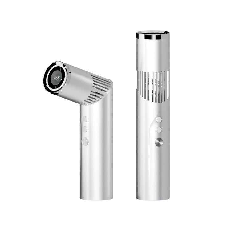 Mini-ventilateur portatif rotatif à 90 degrés avec 199 vitesses, batterie 3000 mAh, ventilateur de poche avec lumière LED et lanière pour voyage, extérieur, maquillage