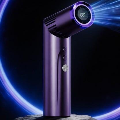 Mini-ventilateur portatif rotatif à 90 degrés avec 199 vitesses, batterie 3000 mAh, ventilateur de poche avec lumière LED et lanière pour voyage, extérieur, maquillage