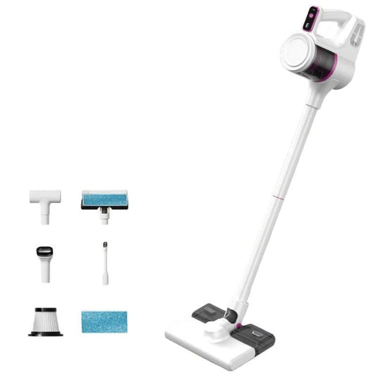 Laveuse-sécheuse de sol sans fil multifonctionnelle avec aspirateur à main