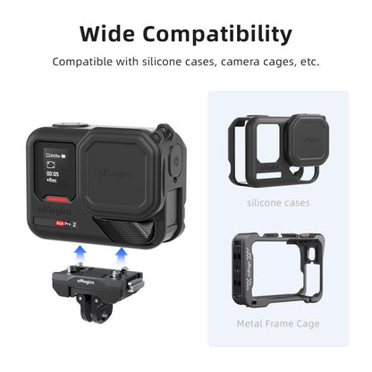 aMagisn 360-Degree Rotatable Magnetic Quick Release Mount For Insta360 Ace Pro 2 / Ace Pro / X5 / X4 Air, For Insta360 Ace Serirs/X5/X4 Air