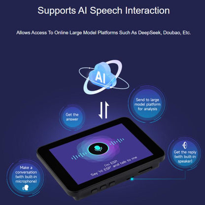 Waveshare 33511 ESP32-P4 3.5 Inch Smart Vision Development Board Built-In Microphone And Speaker, Supports Wi-Fi 6 And BLE 5, 33511