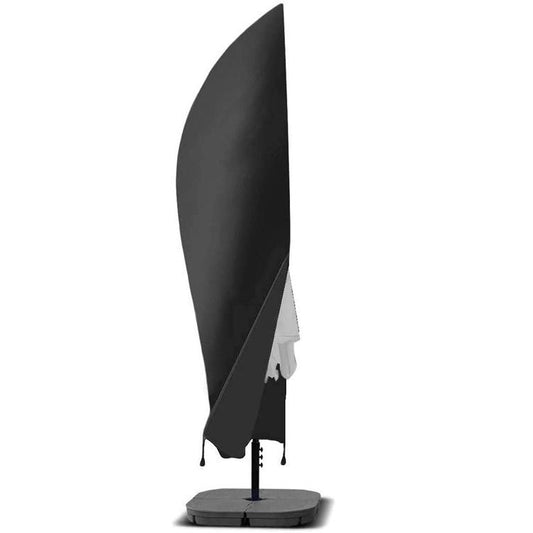 600D Heavy Duty Cantilever Umbrella Cover Large Banana Parasol Cover Fits 9ft to 11ft Umbrellas