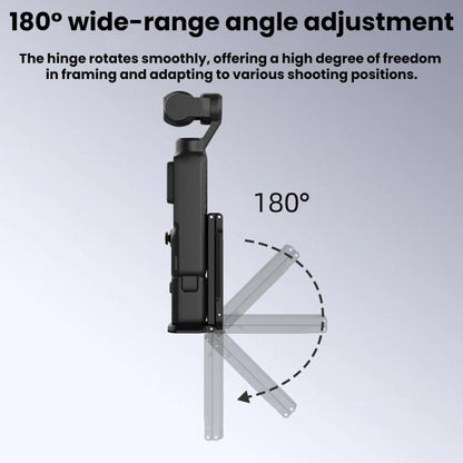 DJI Osmo Pocket 4 / 3 BRDRC Magnetic Tripod Metal Mounting Bracket