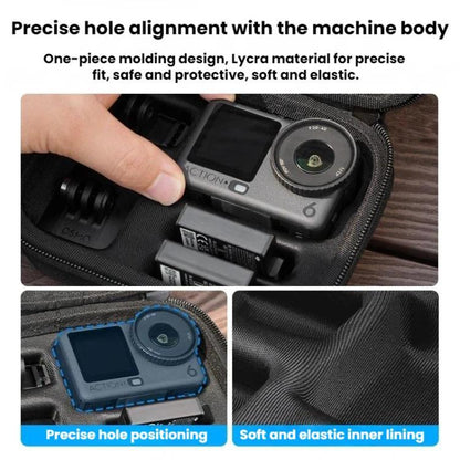 Pour DJI Osmo Action 6 / 5 Pro / 4 BRDRC Étui de transport portable pour appareil photo