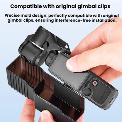 Pour DJI Osmo Pocket 4 / 3 Cache d'objectif d'écran BRDRC Housse de protection