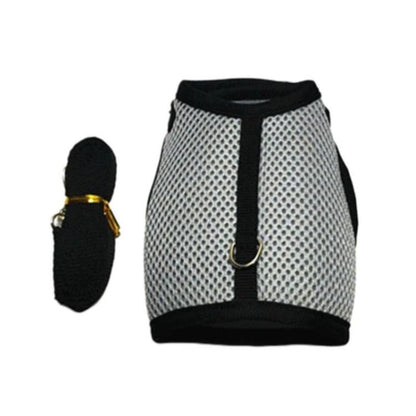 Rabbit Ferret Harness & Leash Small Pet Vest-Style Harness Leash, M, L, S