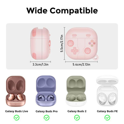 For Galaxy Buds Pro / Live / 2 / FE Ahastyle LC13 Silicone Protective Case, LC13