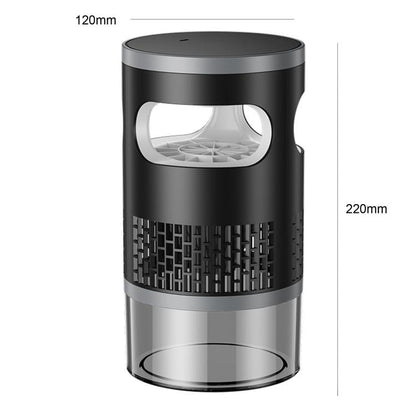 Lampe Anti-Moustiques Intelligente d'Intérieur, Automatique, Veilleuse, Rechargeable sur Secteur et Batterie, Choc par Aspiration