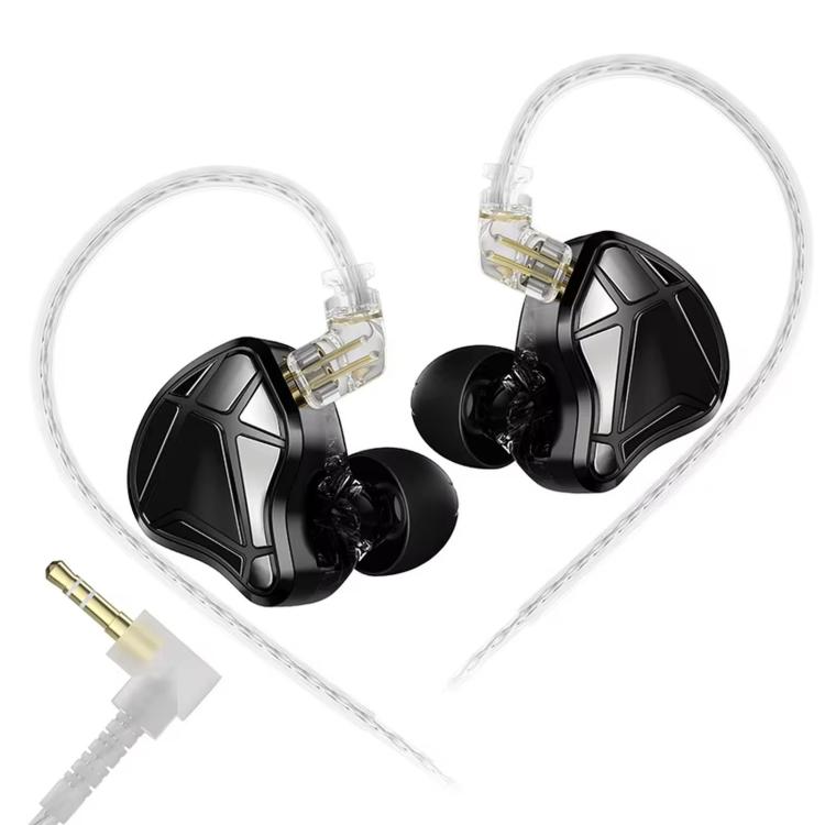 KZ Axas FPS 1.2m Wired Gaming Earphones, 3.5mm Standard White, 3.5mm With Mic White, Type-C Sound Card White, 3.5mm Standard Black, 3.5mm With Mic Black, Type-C Sound Card Black