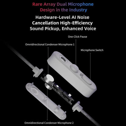 KZ Axas FPS 1.2m Wired Gaming Earphones, 3.5mm Standard White, 3.5mm With Mic White, Type-C Sound Card White, 3.5mm Standard Black, 3.5mm With Mic Black, Type-C Sound Card Black