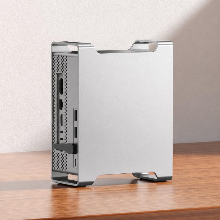 Blueendless MAC908 For Mac Mini M4 Stand & Hub With SSD Enclosure 2xUSB3.2+2xUSB2.0+SD/TF4.0+USB-C, MAC908