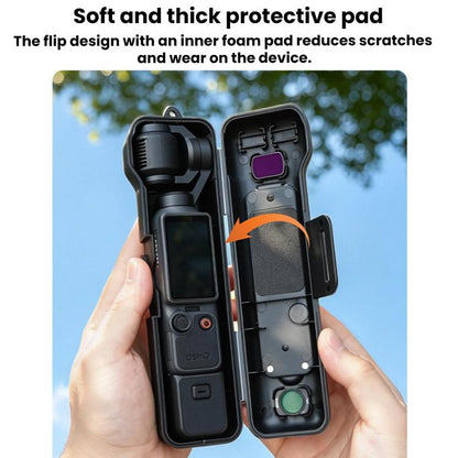 Pour DJI Osmo Pocket 4 / 3 BRDRC Étui de protection pour écran de nacelle et objectif