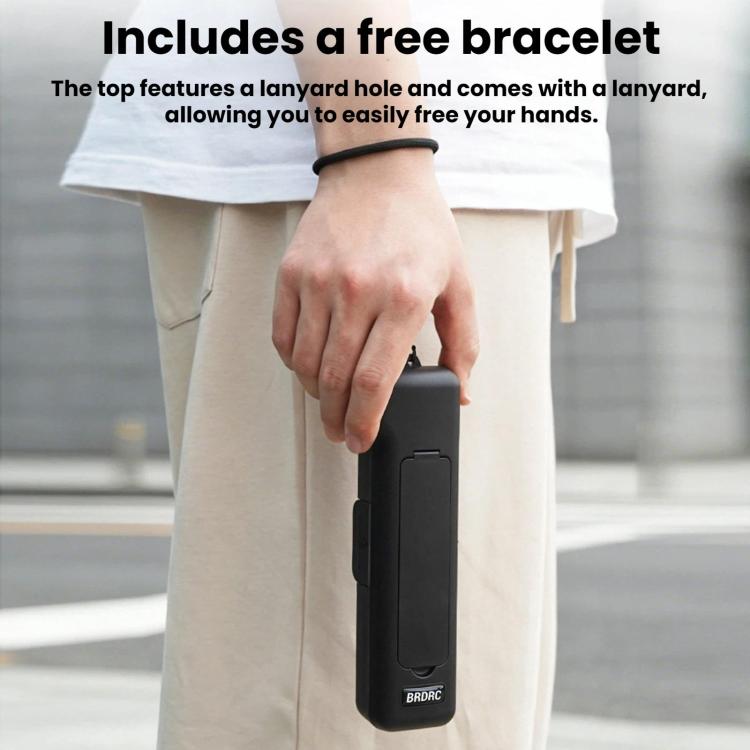 Pour DJI Osmo Pocket 4 / 3 BRDRC Étui de protection pour écran de nacelle et objectif