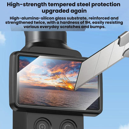 Pour applicateur de protection d'écran en verre trempé AR BRDRC DJI Osmo Pocket 4 / 3