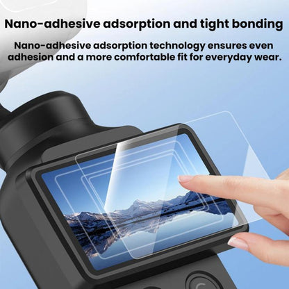 Pour applicateur de protection d'écran en verre trempé AR BRDRC DJI Osmo Pocket 4 / 3