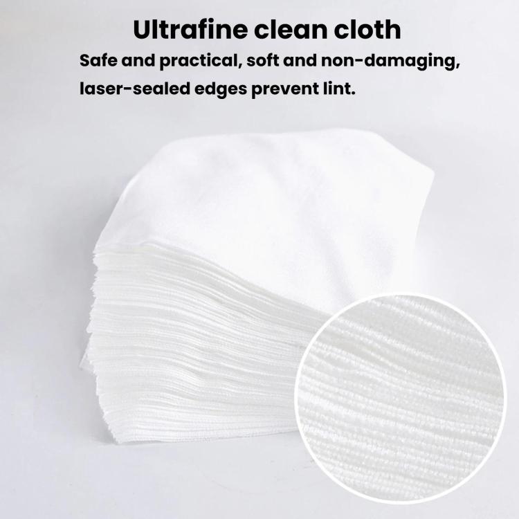 MECHANIC HK4090 Microfiber Lint-Free Cloth For Screen & Lens Cleaning, Industrial Dust Wiping Cloth, 4 inch 50pcs, 4 inch 100pcs, 4 inch 400pcs, 6 inch 100pcs, 9 inch 100pcs, 12 inch 100pcs