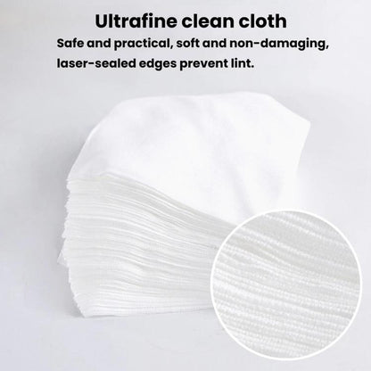 MECHANIC HK4090 Microfiber Lint-Free Cloth For Screen & Lens Cleaning, Industrial Dust Wiping Cloth, 4 inch 50pcs, 4 inch 100pcs, 4 inch 400pcs, 6 inch 100pcs, 9 inch 100pcs, 12 inch 100pcs
