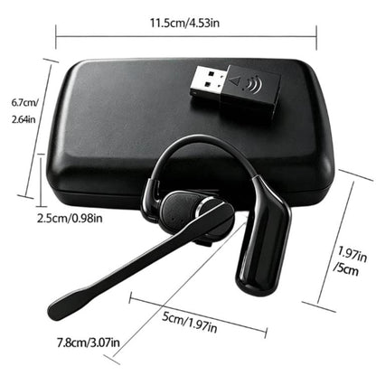 Ear-Hook Rotatable Bluetooth Earphone HD Noise Reduction Rainproof Earphone, V2